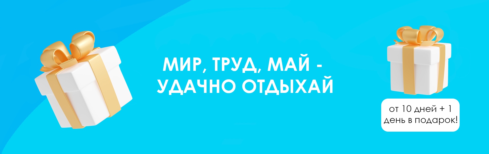 День в подарок!