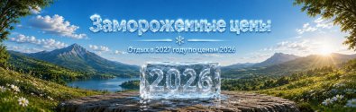 Цены 2026 года на отдых в 2027: успейте забронировать